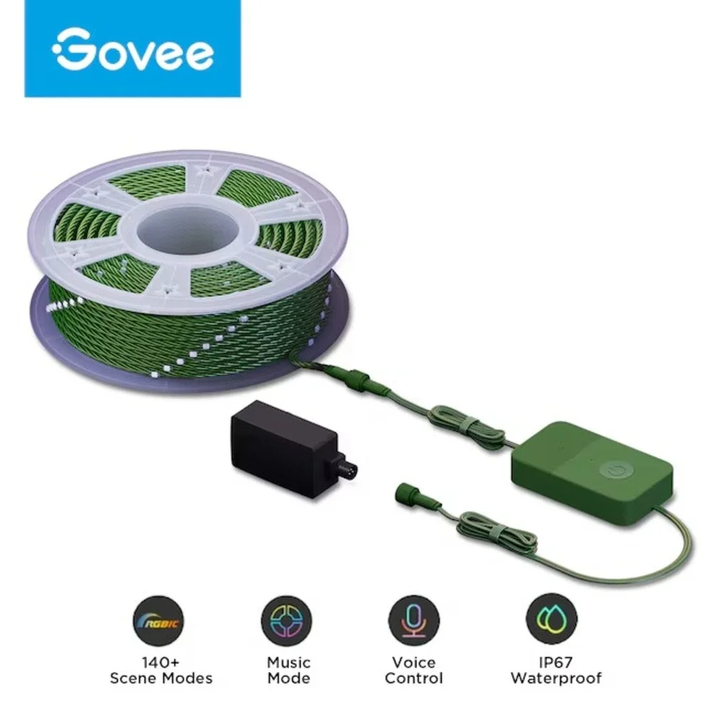 Govee Christmas‎ Tree String Lights 2S - 99ft 300 LEDs Smart Indoor Timer - NEW